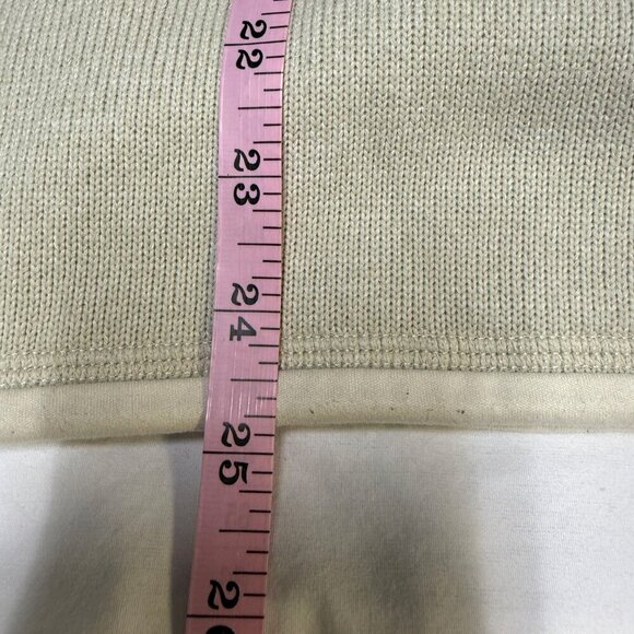 Patagonia Better Sweater 1/4-Zip Women’s Medium Birch White (Cream) EUC - Picture 10 of 10
